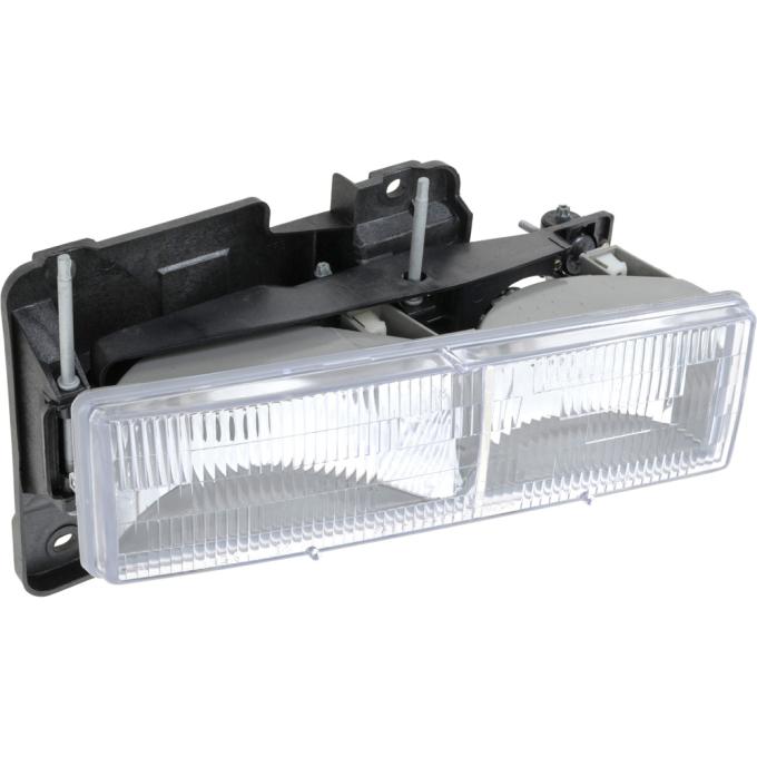 OER 1988-2002 Chevrolet, GMC GMT400 Truck, SUV, Headlamp Assembly, With Bulb, RH Passenger Side T70083