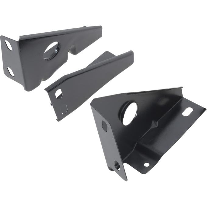 1967-68 Mustang, Stone Deflector Brackets, 3 Piece Set