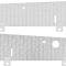 1967-72 Chevy, GMC Pickup, Blazer, Jimmy, Suburban, Cowl Vent Trash Guard, Stainless Steel, Pair