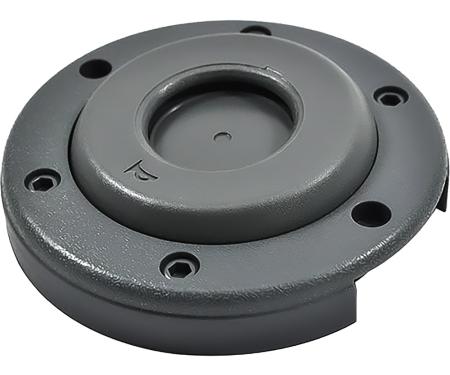 1984-87 Regal, Horn Cap with Outer Mounting Ring, Dark Gray