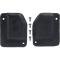 1969-70 Mustang, Fastback, Quarter Window Door Jamb Seals, RH & LH, Pair