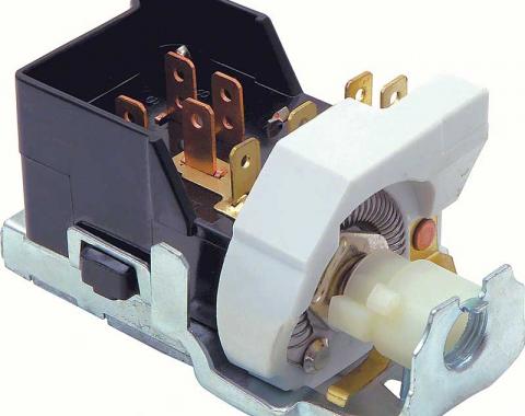 OER 1968-69 Camaro, Caprice, Corvette, Headlamp Switch, with Concealed Headlamps, 8-Pin Design 1995191