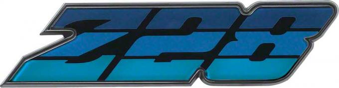 OER 1980 Camaro Blue "Z28" Grill Emblem 14024334