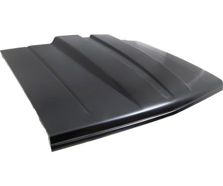1982-93 Chevy, GMC, S-10, S-15, Blazer, Jimmy, Cowl Induction Hood, 2" Rise, Sunken Spine Style, Bolt On