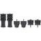 OER 1973-80 Chevy, GMC K10, K20 Pickup, Body Mount Set, Fleetside, Standard Cab, 4WD, 1/2, 3/4 ton, 6 Bushings, 28 Total Pieces T71202