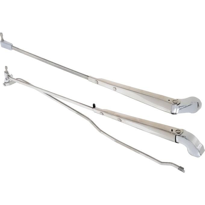 OER 1970-81 Camaro, Firebird, Windshield Wiper Arms, with Recessed Wipers , Pair F401