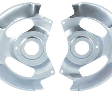 Camaro, Front Disc Brake Backing Plates, Pair, 1970-1981