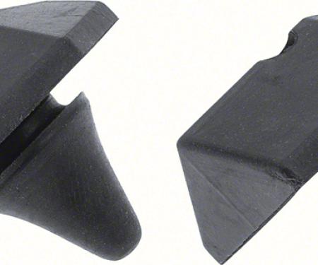 OER 1959-61 Impala, Bel Air, Biscayne, Hood Side Rubber Bumpers, Pair K4061