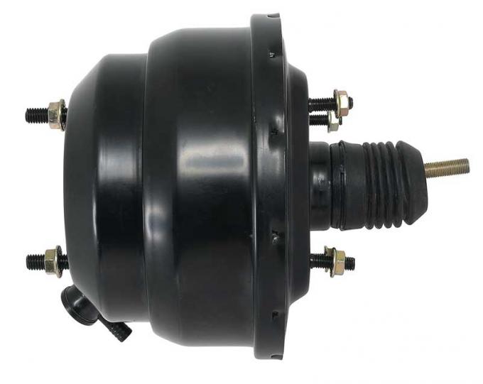 Universal 8" Dual Diaphragm Power Brake Booster - Black