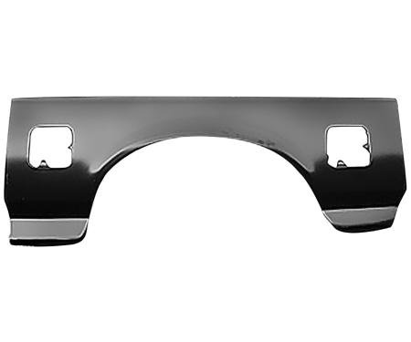 1987-97 Ford F Series Pickup, Bronco, Bedside Wheel Arch Extension Panel, Dual Fill Hole, LH