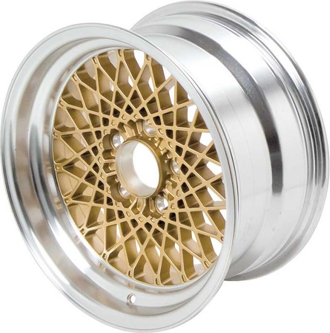 OER 16" X 8" Gold GTA Style Alloy Wheel with 5" Backspacing and 16mm Offset 10104407