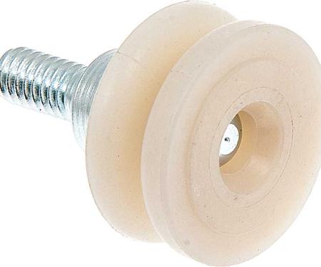 1971-76 Buick, Cadillac, Chevy, Pontiac, Oldsmobile, Rear Quarter Window Lower Roller, 2 Door, Various Models