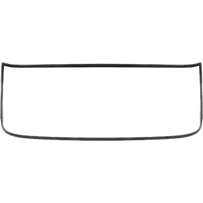 1969-70 Ford Mustang, Front Windshield Glass, Flush Mount, No Molding Needed, Clear