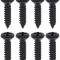 1967-68 Camaro RS, Headlamp Bezel Screw Set, w/ Hidden Headlamps, 8 Piece Set