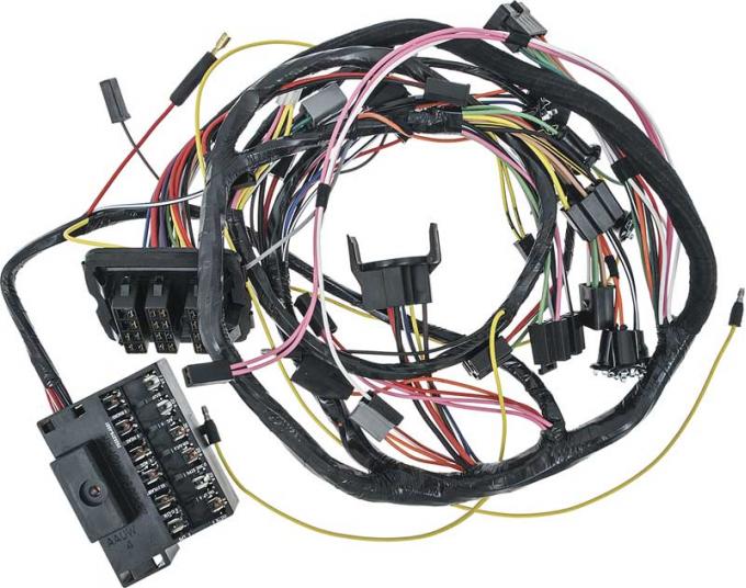 1969 Dodge, Plymouth B-Body, Under Dash Wire Harness, with Oil Gauge Provision