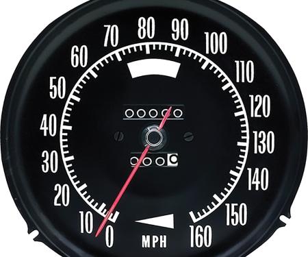 OER 1972-74 Chevrolet Corvette, Speedometer, 160 MPH 6496850