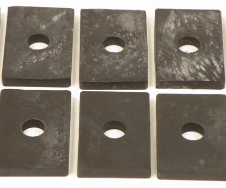 OER 1955-72 Chevrolet, GMC Pickup Long Bed, Bed Mounting Pad Set, 1/2 Ton, 10 Piece Set CX1315