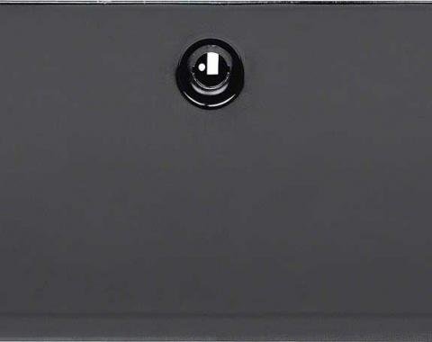 OER 1967-68 Camaro / Firebird Black Glove Box Door 3891663