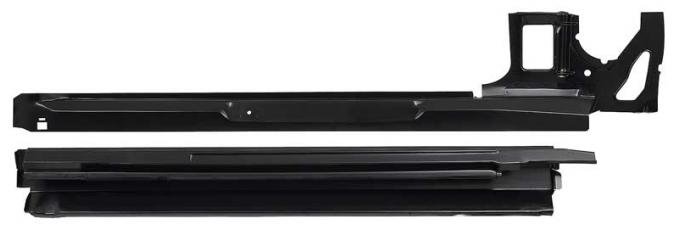 OER 1967-69 Camaro, Firebird, Complete Rocker Panel Set, Inner and Outer , Coupe, LH *881397