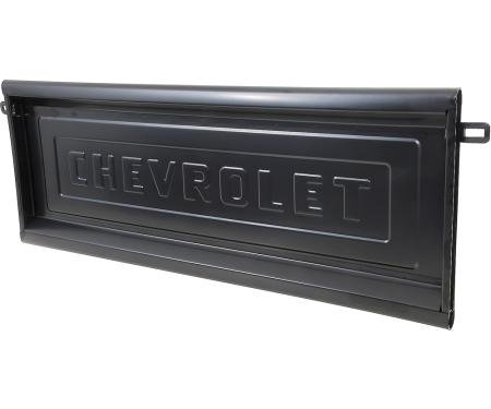 1954-87 Chevrolet Stepside Pickup, Rear Tailgate, with "Chevrolet" Script Lettering