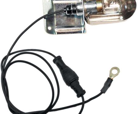 OER 1973-87 Chevy, GMC Truck, 1972-74 Camaro, Chevelle, El Camino, Impala, Monte Carlo, Nova, Under Hood Light Assembly, with Bulb NV20682