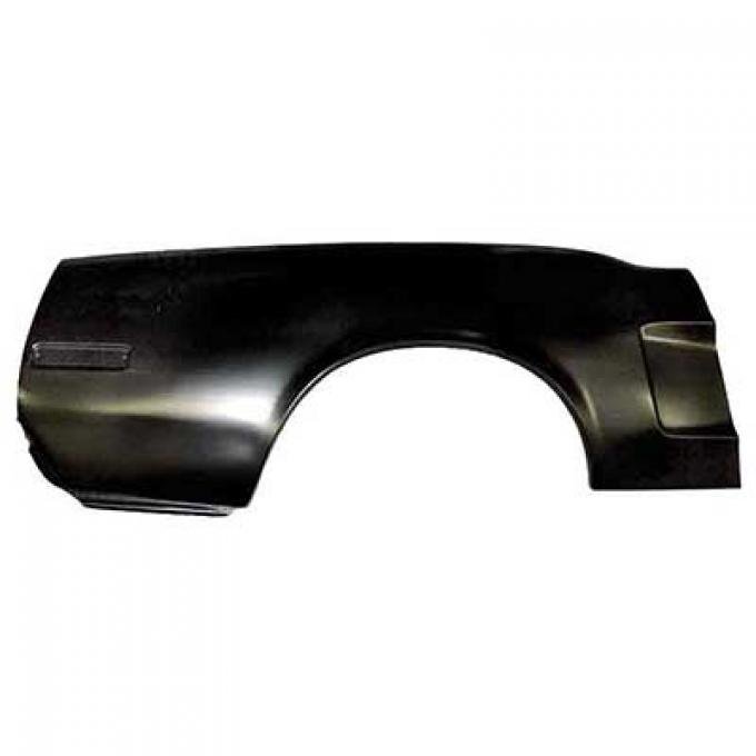 OER 1968 Mustang, Quarter Panel Skin, Coupe, Convertible, w/Side Marker Recess, Passenger Side 27849G