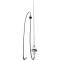 1964-68 Ford Mustang, Radio Antenna Assembly, with Round Base And Telescoping Mast