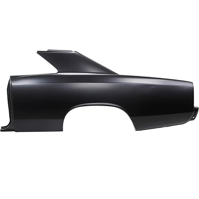 OER 1966-67 Chevelle, Malibu Coupe, Rear Quarter Panel, Complete, LH 7580163