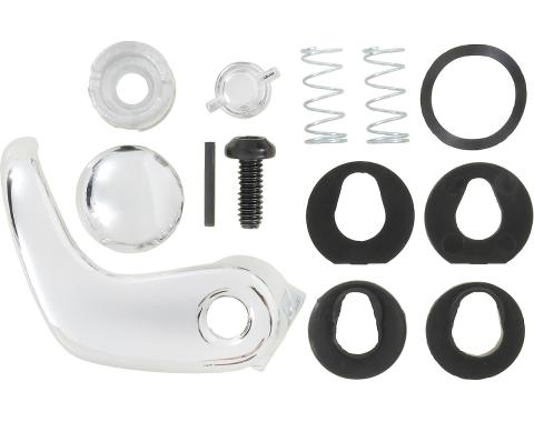1980-91 Chevrolet, GMC Truck, Blazer, Jimmy, Suburban, Vent Window Handle Kit, Chrome Head Pin, RH, Passenger Side