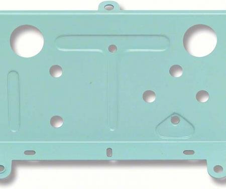 OER 1968-74 Console Rear Battery/Temperature Gauge Mounting Plate 6480877