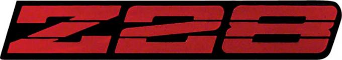 OER 1991-92 Camaro Z28 Bright Red Rocker Panel Emblem 10179123