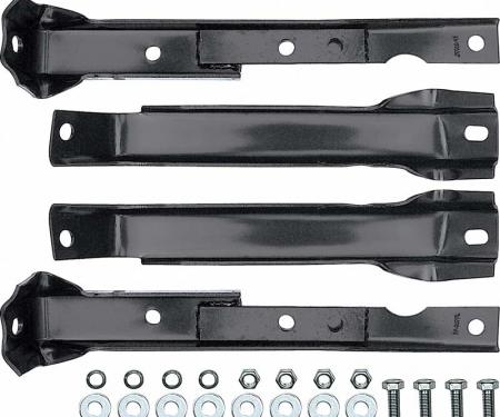 OER 1967-72 Chevrolet/GMC 4 Wheel Drive Shortbed Pickup with Leaf Springs Rear Bumper Bracket Set CX1655