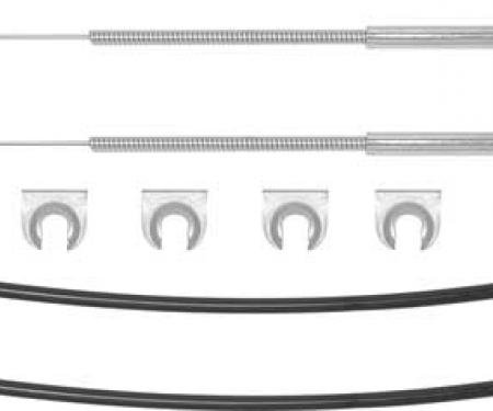 OER 1970-81 Camaro / Firebird Without AC Kick Panel Cable Set K4011