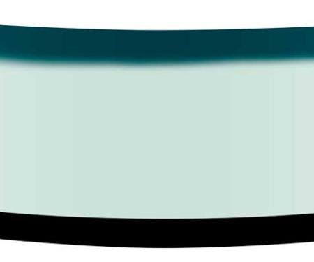 1972-79 Torino, Ranchero, Thunderbird, Cougar, Windshield, Tinted w/Blue / Green Band