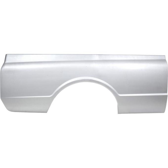 1967-72 Chevy, GMC Fleetside Shortbed, Custom Bed Side Panel, without Stake Pockets, w/o Side Marker Holes, RH Passenger Side