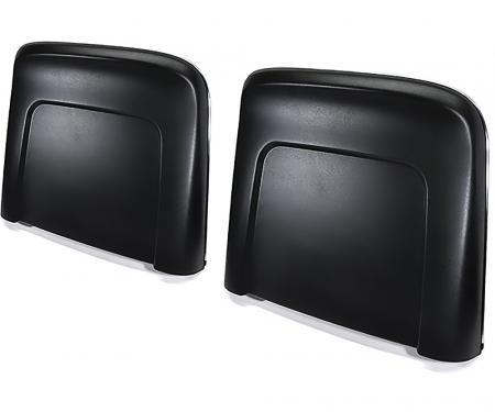 OER 1966 Buick, Cadillac, Chevrolet, Oldsmobile, Pontiac, Strato Bench or Bucket, Seat Back Panels, Black ABS N1010