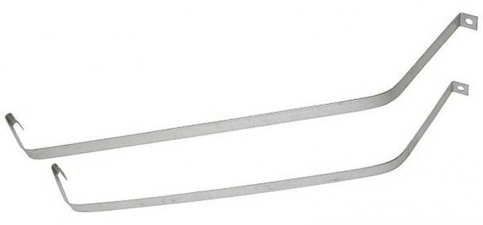 Redline Restomotive® Chevelle/Monte Carlo/Cutlass 73-77 ( Gas Tank Strap Set (2pcs/Set) LG-00-2153
