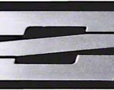 OER 1991-92 Camaro Z28 Silver Metallic Rocker Panel Emblem 10179122