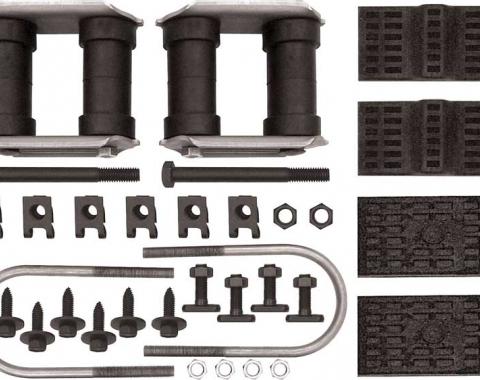 OER 1970-81 GM Multi-Leaf Rear Leaf Spring Installation Set - Various Models R362