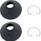 1960-1976 Dodge, Plymouth A, B, E-Body, Torsion Bar Rubber Boots and Clip Set