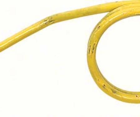 1964-1981 Camaro, Firebird, Chevelle, Impala, Corvair, Door Latch Mechanism Push Button Return Spring, 2 Door Models, Yellow, LH Driver Side
