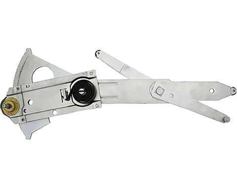 1969 Chevelle, GTO, Skylark, Cutlass, LeMans, Grand Prix, Tempest, Manual Door Window Regulator, 2-Door Hardtop or Convertible, LH