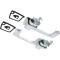 1967-70 Dodge, Plymouth A, B-Body, Front Outer Door Handle Set, with Black Buttons