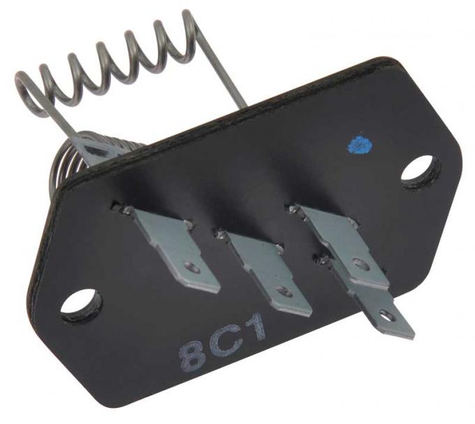 OER 1969-72 GTO, LeMans, Tempest, F85, Cutlass, Blower Motor Resistor, with AC 9798125