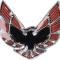 OER 1970-73 Firebird, Trans Am, Front Fender Emblem, with Hardware, Each, GM Licensed 487708