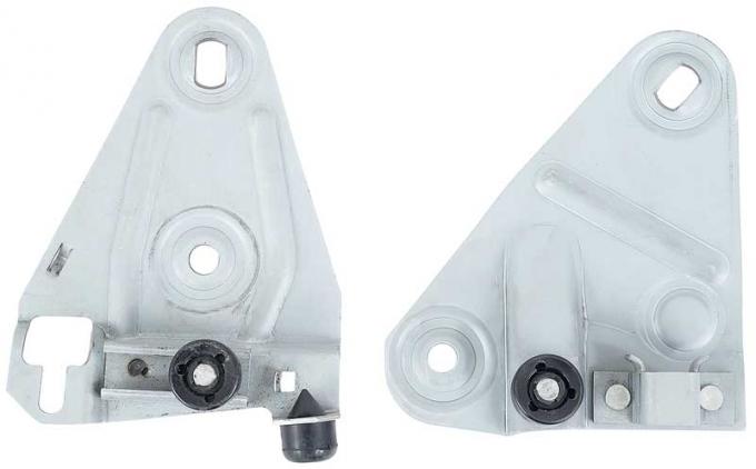 OER 1968-69 Camaro, Firebird, Door Window Plate & Roller Set, RH Passenger Side 152747