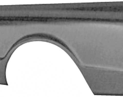 OER 1967-72 Chevrolet/GMC Fleetside Shortbed Custom Bed Side Panel, LH 17170