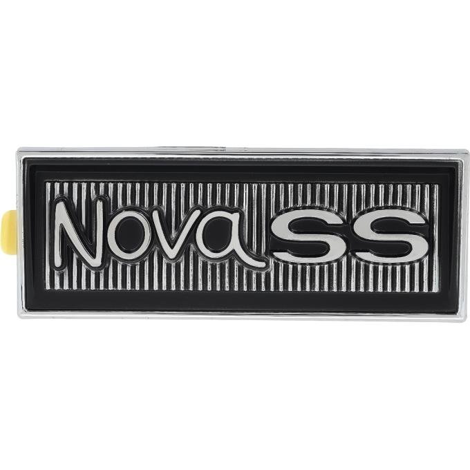 1969-74 Nova, "Nova SS" Dash Pad Emblem