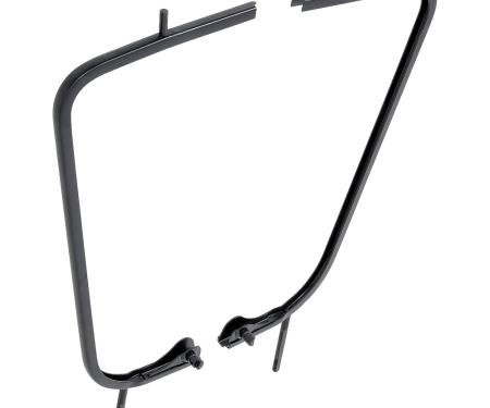 OER 1955-59 Chevrolet, GMC Truck, Vent Window Glass Frames, Painted Black, LH and RH T70490