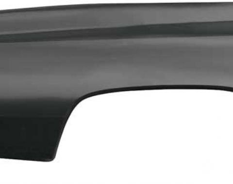 1974-76 Impala, Bel, Air, Caprice, Quarter Panel Repair Skin, 2 Door, RH Passenger Side, EDP Coated